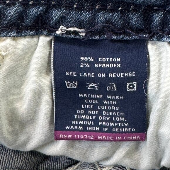 Vigoss Womens Blue Denim The New York Capri Jeans Low Rise Size 3/4 Length 21 - Picture 9 of 14